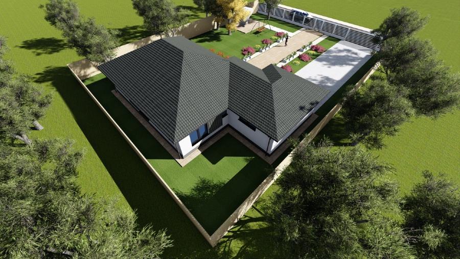 Proiect rezidențial de 4 case Preț / casă 295.000 € Teren aferent 933mp