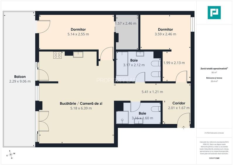 Apartament 3 camere de închiriat ARED UTA - 21