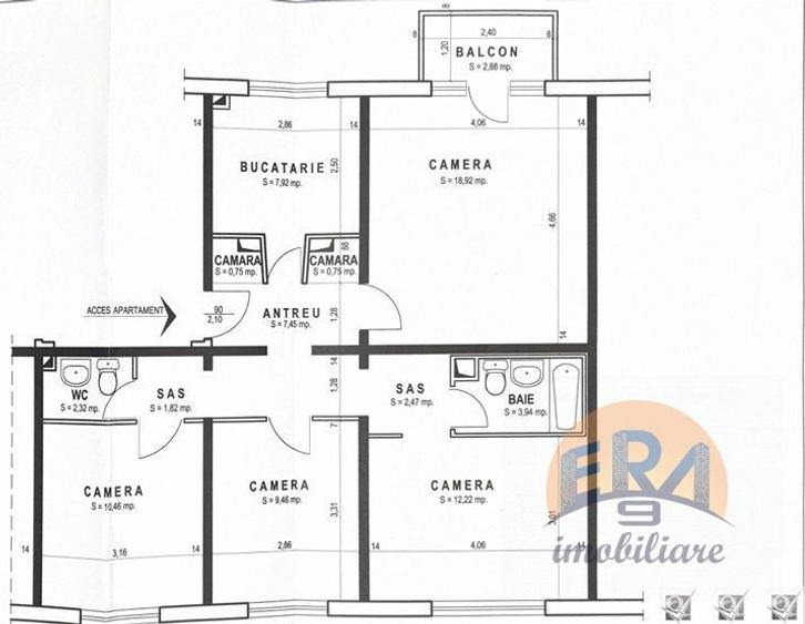 Apartament 4 camere | Decomandat | Zona Decebal - str. Sovata