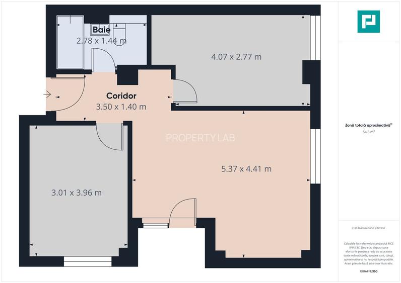 Apartament 3 camere | Etaj 1 | Calea Torontalului - 14