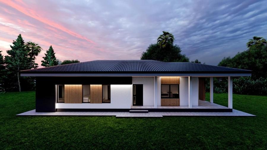 Casa individuala, plan parter, 108 mp