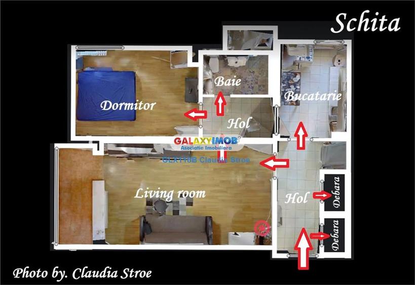 INCHIRIERE APARTAMENT 2 CAMERE OBREGIA - CURTURAL