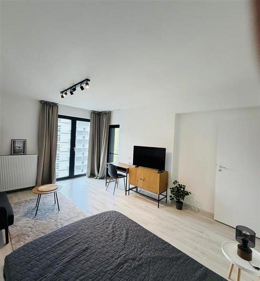 ZONA CORESI - Garsoniera totul nou 43 mp, Balcon, Parcare