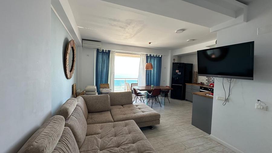 Promenada Mamaia Nord Apartament Frontal La Mare 2 Camere Mobilat Utilat LUX