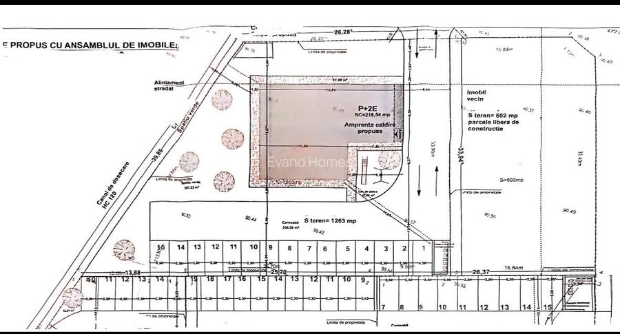 Teren pentru Bloc - AC 9 Apartamente - Comision 0% - Mosnita - 7