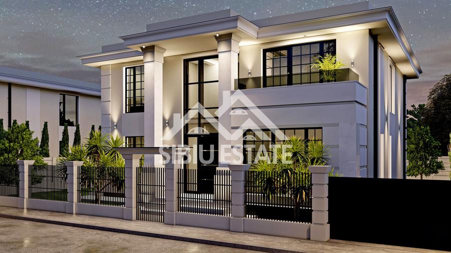 Vila de lux Selimbar proiect Beverly Hills by Casian's Residence