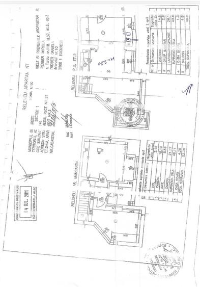 Apartament 3 camere tip duplex | 103 mp | Baneasa | Loc de parcare