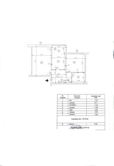 ROANDY-Apartamet spatios ,complet mobilat si utilat-Marasesti
