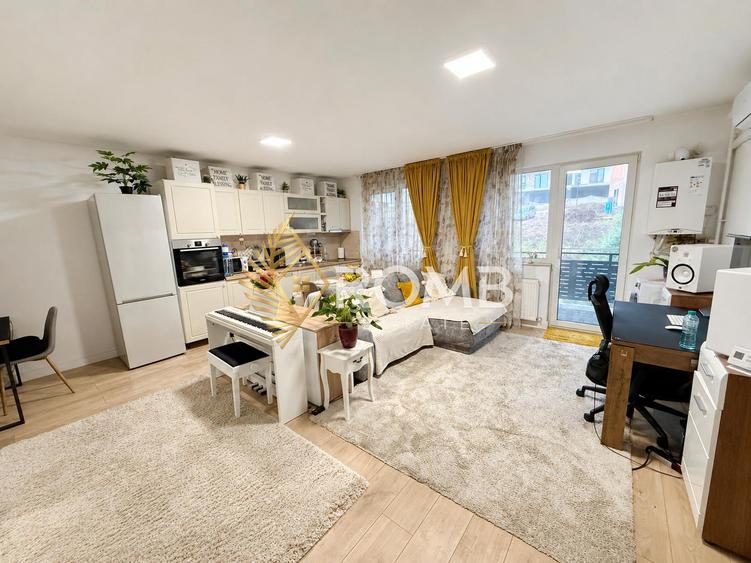 Apartament modern cu 2 camere, 51,4 mp + balcon, parcare inclusă – Str. Fagului.