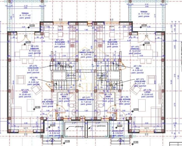Duplex cu 4 camere despărțit prin camera tehnica | Mosnita Noua - 15