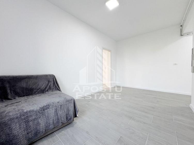 Apartament 2 camere de vanzare, 38mp + 6mp balcon, etajul 1 -Giroc