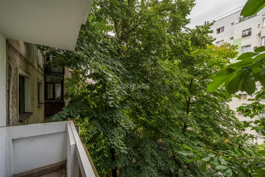 Apartament 3 camere Tineretului, bloc 1985, 2 bai, decomandat, renovat - 17