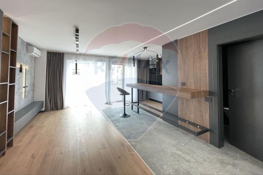 Penthouse pe 2 niveluri, 115 mp, imobil nou