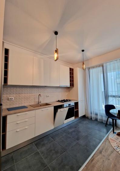 Pipera - OMV Rond - Apartament 2 camere - TOTUL NOU - mobilat modern, parcare