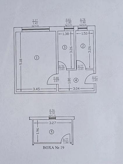 Vanzare-Gars-Dr Taberei-Parva-p/4-dec-mobilat/utilat-boxa-libera-renovata-78900E