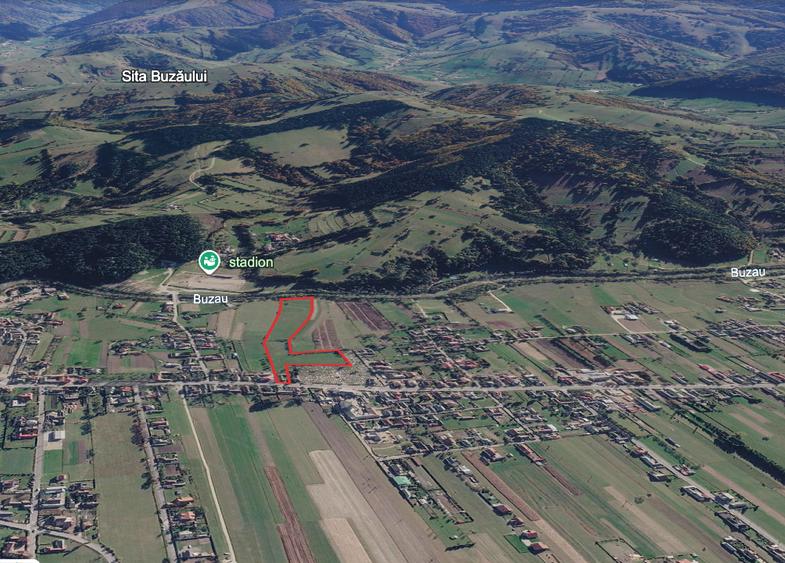 Teren pentru dezvoltare 22.631 mp | Central, Întorsura Buzăului | Acces la râu