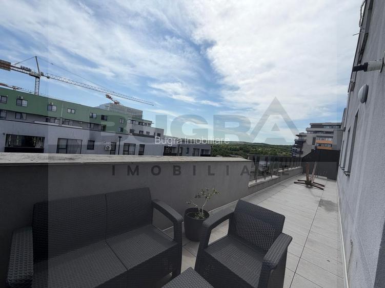 Penthouse 2 niveluri de 120mp, terase 60mp, parcare, zona Iulius Mall - 25