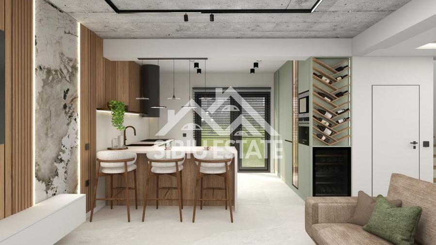 Casa cu garaj, 4 camere, 3 bai, Sibiu Selimbar Comision 0%