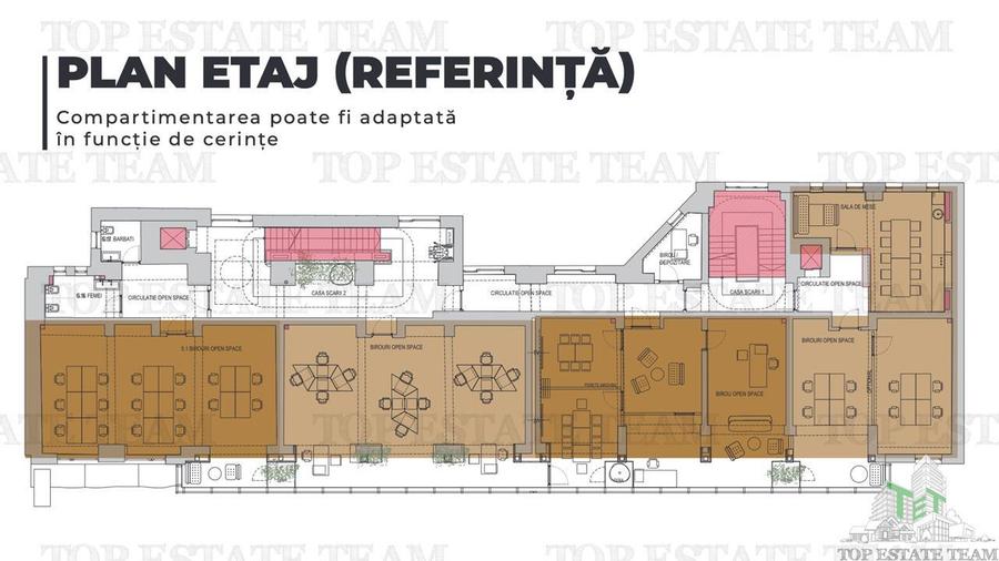 Spatiu de Birouri de 350 mp in Zona Piata Victoriei