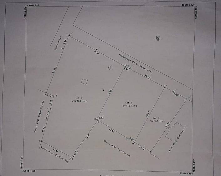 Tomis Nord-Vivo, teren 2303mp