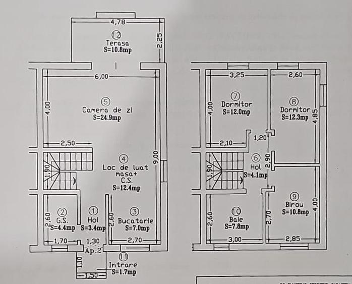 Duplex 4 camere | Mobilat utilat + Panouri 4Kw - Calea Urseni