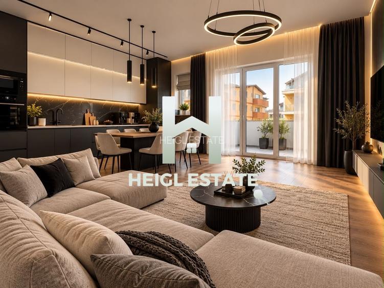 Apartammet cu 3 camere, 2 bai, 2 balcoane si loc de parcare, Giroc