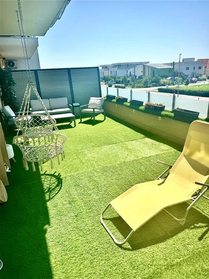 Apartament modern, 2 camere, 50 mp utili, 38 mp terasa, etaj 1 - Dumbravita