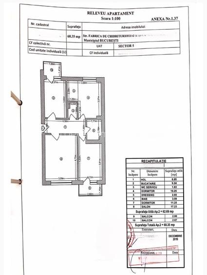 Apartament 3 Camere - Decomandat - ISG Residence - Carol - Mobilat & Utilat - 13
