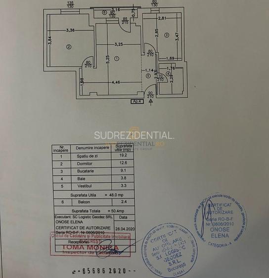 Apartament 2 camere de vanzare, loc de parcare inclus,zona Grand Arena - 1