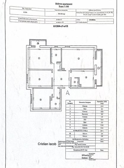 4 camere Lunca Cetățuii 2/4 95mp anvelopat 2025 Iași - 6