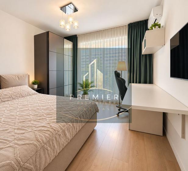 Apartament 3 camere în Atria – mobilat și utilat modern, etaj 1