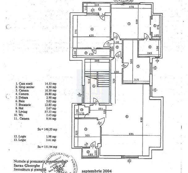 Apartament Renovat 4 Camere de Vanzare Parcare *Arcul de Triumf*