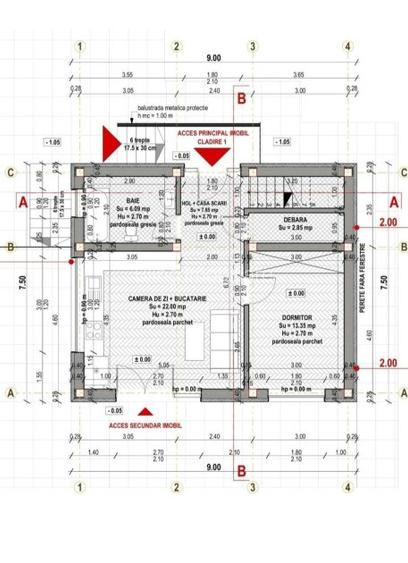 Casa individuala, 103 mp, terasa circulabila, zona Sub Cetate - 4