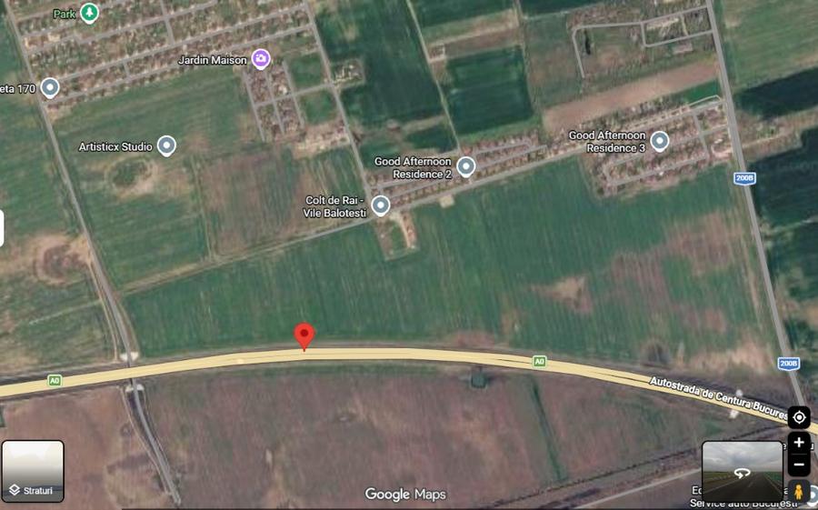 Teren Intravilan in Balotesti langa A0 13.682 MP