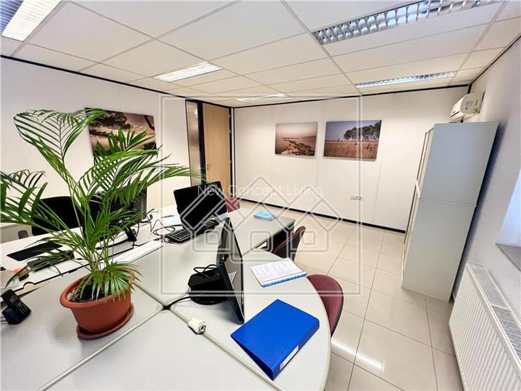 Spatiu de birouri - la cheie, mobilat - 257 mp - 8 birouri - 3