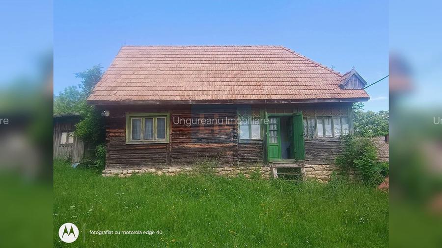 Casa traditionala din lemn renovabila cu teren 2295 mp Margau Cluj - 2