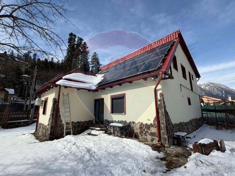 Vilă cu Hammam, garaj și sistem fotovoltaic – Sinaia, Calea Brașovului