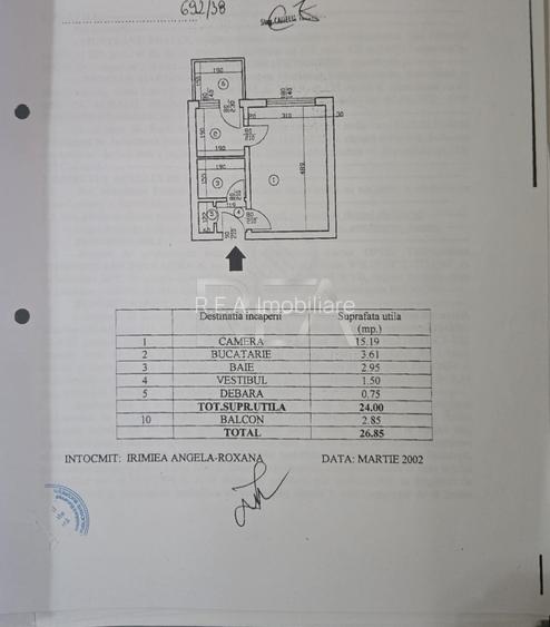 Garsonieră cochetă Piața Sudului | Bloc 1983 | Parcare | AC - 8