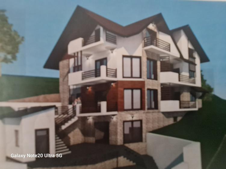 VILA DE LUX CU DOTARI SI MOBILIER PREMIUM POZITIE LA INALTIME