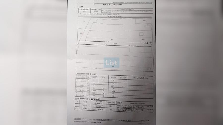 Casa + Teren 3.006 mp – intravilan + extravilan | Preajba Mare