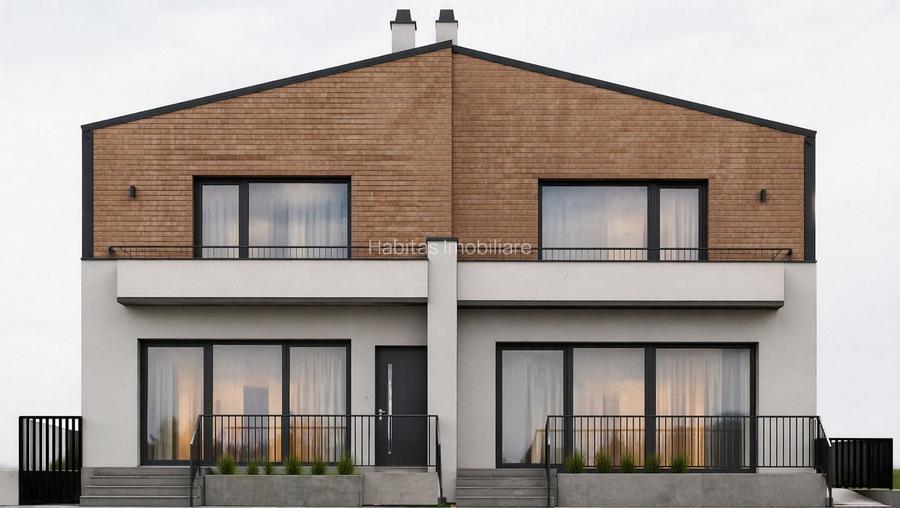 Duplex de vanzare cu garaj, teren 200 mp, Iris - 10