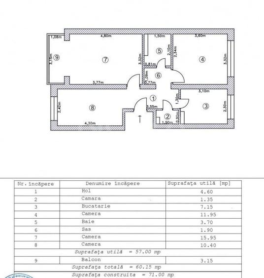 Apartament modern, 3 camere, Calea Dumbravii, Dioda