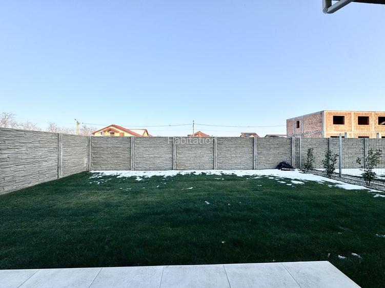 Duplex modern cu grădină, la intrare în Moșnița Nouă - 24