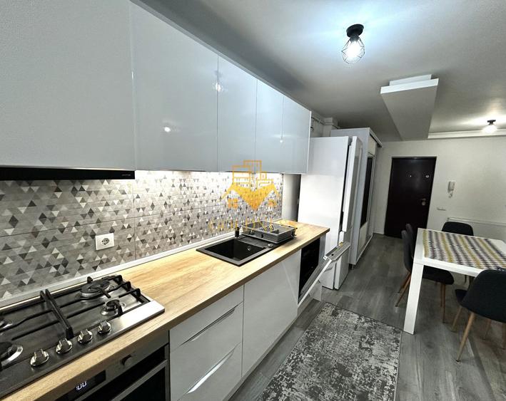 2 camere open space, Parcare, Modern, Stejarului, Panemar, Floresti
