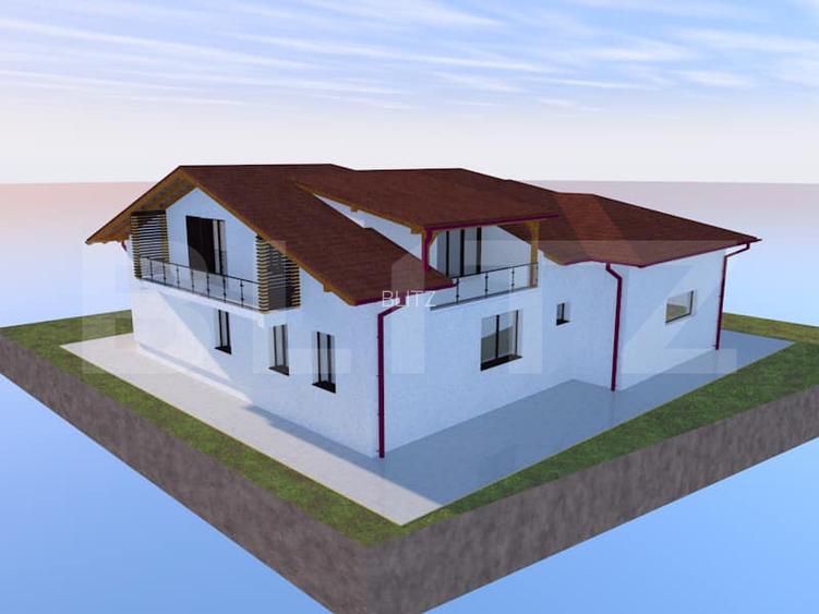 Casă deosebită, 710mp teren, zona Ciugud - Alba - 14