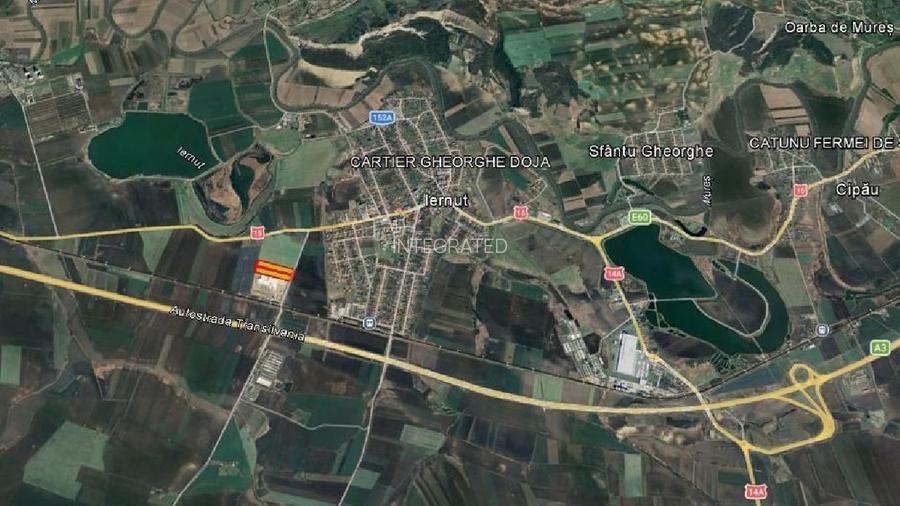IERNUT, MURES - Teren intravilan- 27,700m²