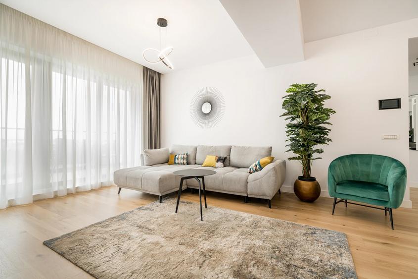 Apartament 3 camere Nord | complet mobilat | 2 parcari subterane