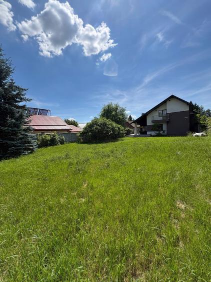 Casă P+M, 1039 mp teren, 200 mp, vedere la munte, 4 camere, garaj, zona Griviței