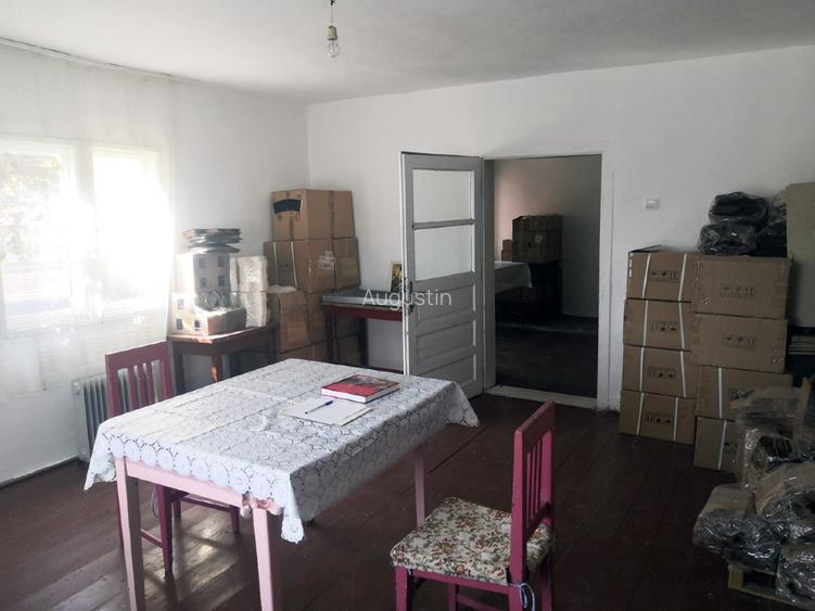 Teren intravilan 1,2 ha *12000 mp, casa 61 mp, sera, front stradal 15 m