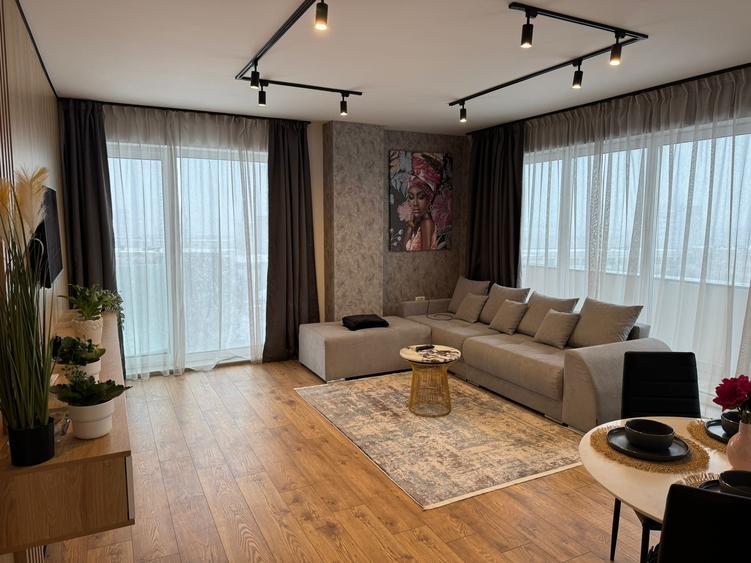Dacia apartament 2 camere bloc nou cu lift si parcare subterana